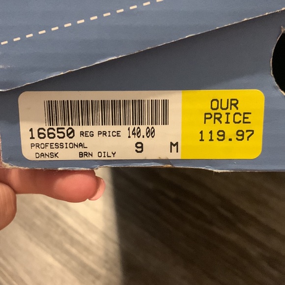 Brown Dansko women’s shoes. Size 9, worn once. Still have the original box. - Picture 6 of 6